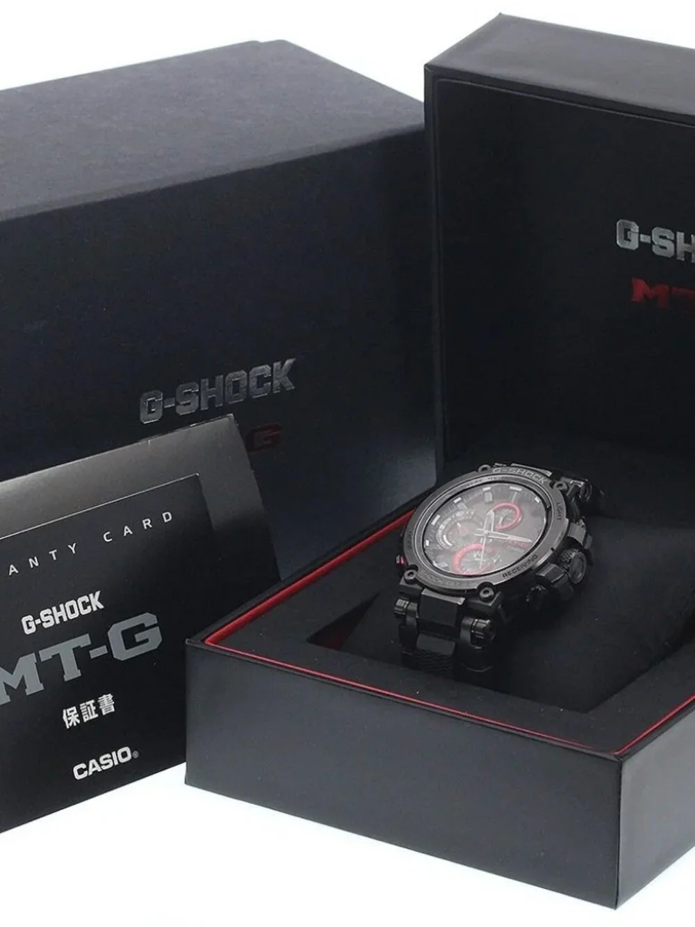 CASIO G shock MTG-B1000B-1AJF Bluetooth Solar Powered Radio Men's Watch_965237